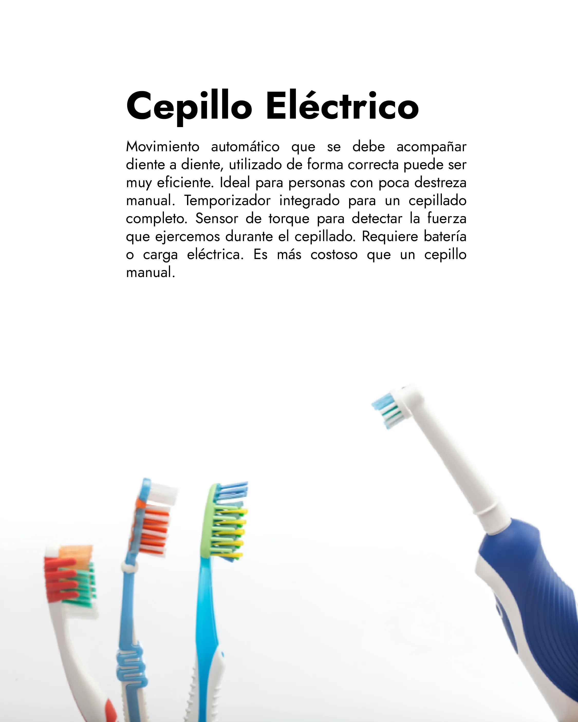 ¿Cepillo eléctrico o convencional?