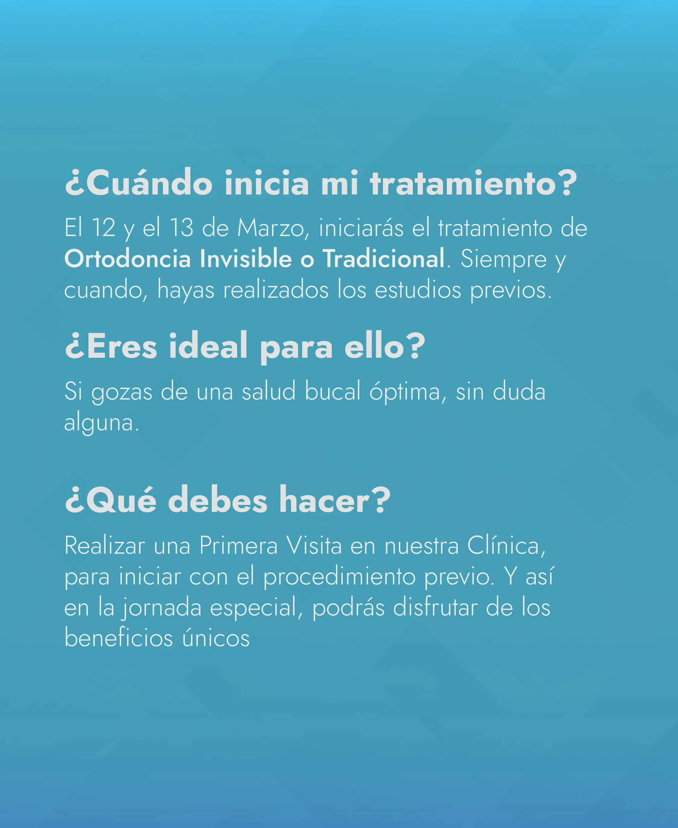 ¡Mes de la Ortodoncia!